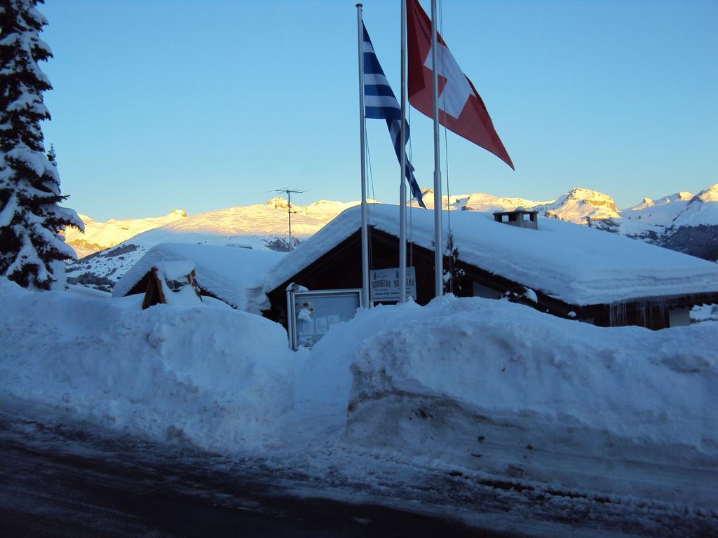 Hotel Surselva Surcuolm Exterior foto